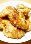 油はフライパン5mm！鶏むね肉塩麹唐揚げ