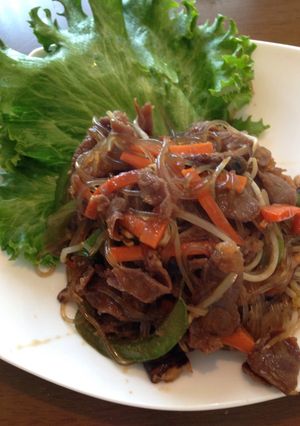 焼肉のタレで簡単☆チャプチェ-レシピのメイン写真