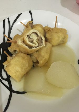 薄揚げで！豚肉の切り落とし煮-レシピのメイン写真