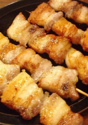 『豚バラ串』福岡の焼き鳥の定番!-レシピのメイン写真