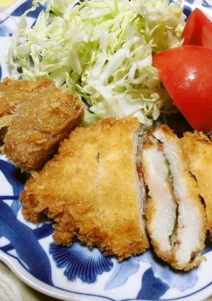 さっぱり梅味チキンカツ-レシピのメイン写真