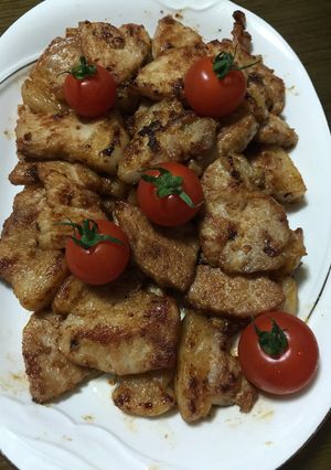 とんかつ用のお肉のマヨ醤油-レシピのメイン写真