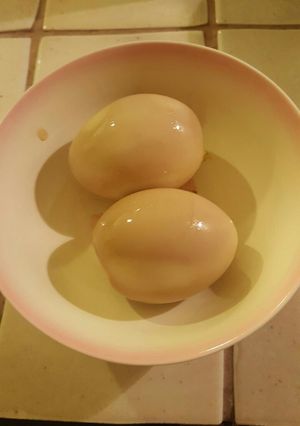 男の味付け卵！！-レシピのメイン写真
