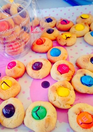 m&m's のポップクッキー✩-レシピのメイン写真