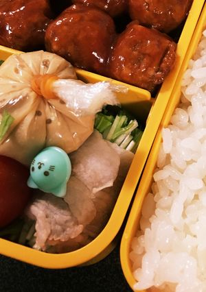 肉巻き水菜の冷しゃぶサラダ風-レシピのメイン写真