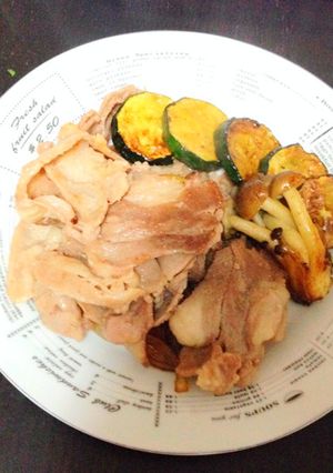 ラム肉の塩焼き♡ズッキーニのつけあわせ♪-レシピのメイン写真