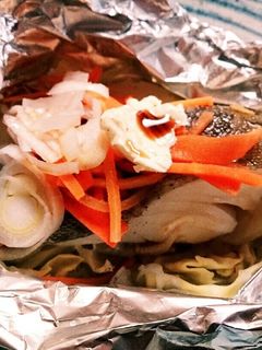 お魚(タラ)のホイル蒸し!-レシピのメイン写真