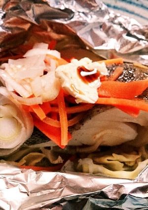 お魚（タラ）のホイル蒸し！-レシピのメイン写真