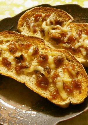 油かすで簡単トースト-レシピのメイン写真