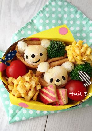 くまちゃんお弁当-レシピのメイン写真