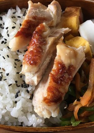 鶏もも 弁当-レシピのメイン写真