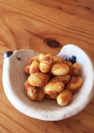 大豆のきなこがけおやつ-レシピのメイン写真