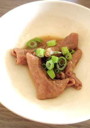 「なにわポーク」小腸の味噌煮-レシピのメイン写真