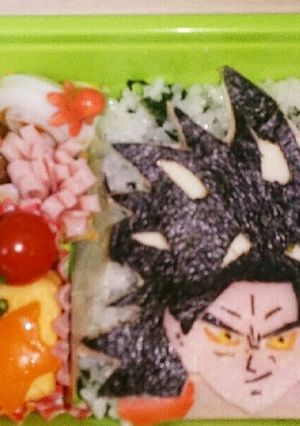 ドラゴンボール☆スーパーサイヤ人4 悟空-レシピのメイン写真