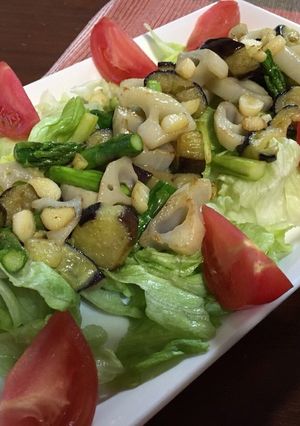 ごちそうホットサラダ-レシピのメイン写真