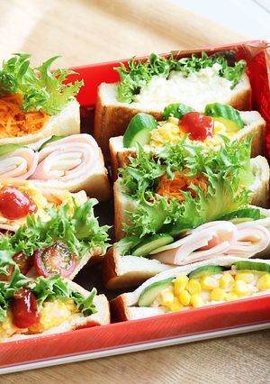 大好き具材で　簡単華やかポケットサンド-レシピのメイン写真
