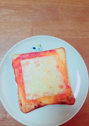 チーズとオーロラソースの特製トースト-レシピのメイン写真