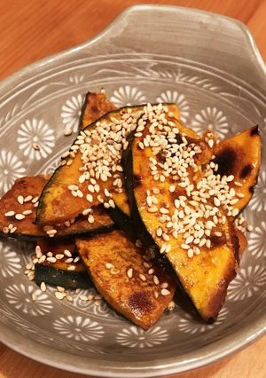 5分で出来る☆かぼちゃの甘辛炒め-レシピのメイン写真