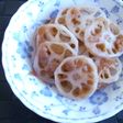 うめ酢れんこん。