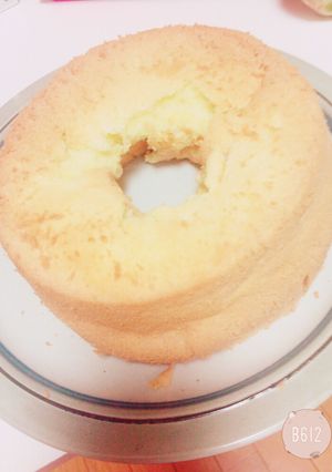 プレーンシフォンケーキ-レシピのメイン写真