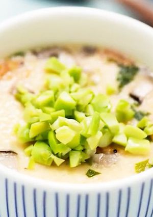 簡単ヘルシー豆乳と枝豆の冷やし茶碗蒸し-レシピのメイン写真