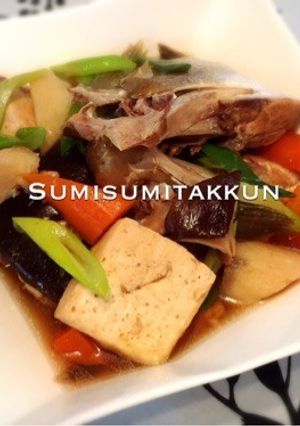 梅干でさっぱりあら煮♪-レシピのメイン写真