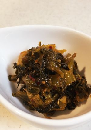 ご飯のお供！ちょこっとアレンジ辛子高菜-レシピのメイン写真