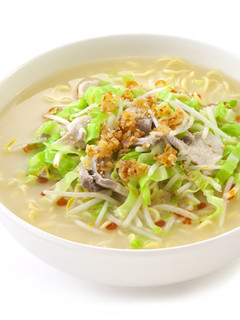 ゆで豚こがしニンニク麺-レシピのメイン写真