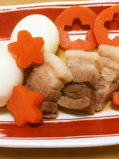沖縄の郷土料理 ラフテー(豚の角煮)-レシピのメイン写真