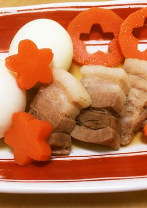 沖縄の郷土料理　ラフテー（豚の角煮）-レシピのメイン写真