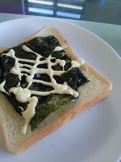 海苔マヨトースト-レシピのメイン写真