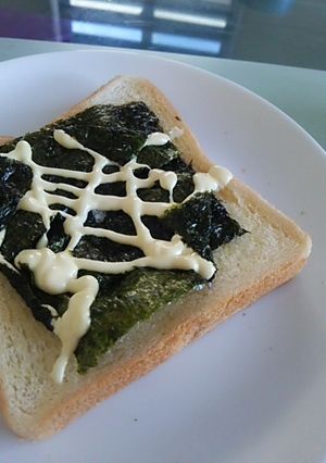海苔マヨトースト-レシピのメイン写真