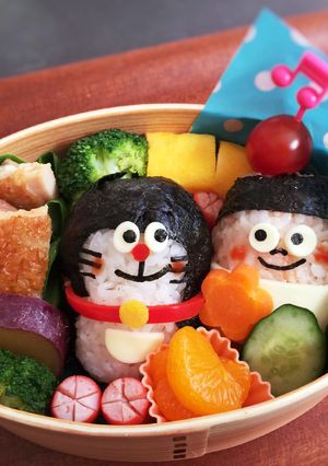 簡単&可愛い☆ドラえもん弁当☆キャラ弁-レシピのメイン写真