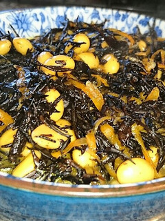 おばあちゃんの味、大豆とひじきの煮物❗-レシピのメイン写真