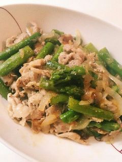 豚こま肉と春野菜のオイスターソース炒め-レシピのメイン写真