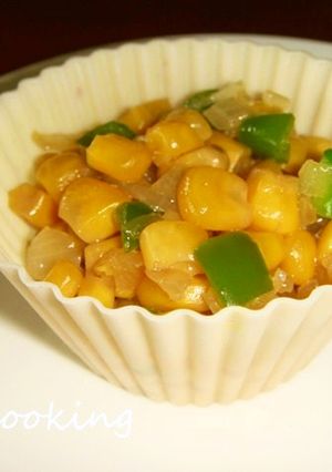 コーンと野菜の炒め（お弁当のすき間）-レシピのメイン写真