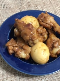 手羽元の甘辛しょうが煮 妊活レシピ-レシピのメイン写真