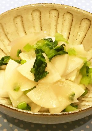ベジ♪かぶの春色サラダ-レシピのメイン写真