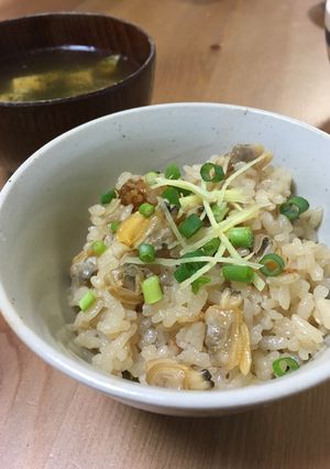 旨味がギュッ！あさりご飯-レシピのメイン写真