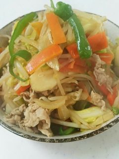 春キャベツのたっぷり野菜炒め♪-レシピのメイン写真