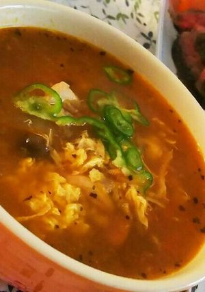 卵白、残り野菜消化!トマトの玉子スープ-レシピのメイン写真
