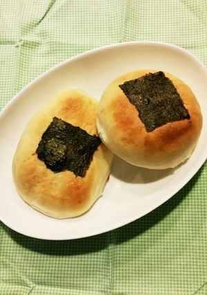 香ばしい♪有明海苔の丸パン♡-レシピのメイン写真