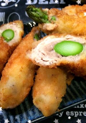 春の旬♡みずみずしいアスパラ肉巻きカツ-レシピのメイン写真