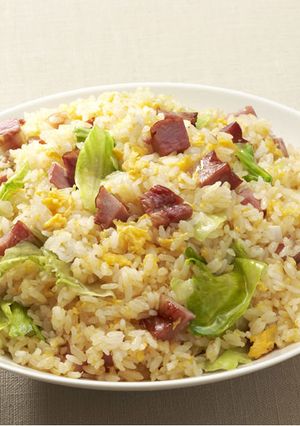 チャーシューレタス炒飯-レシピのメイン写真