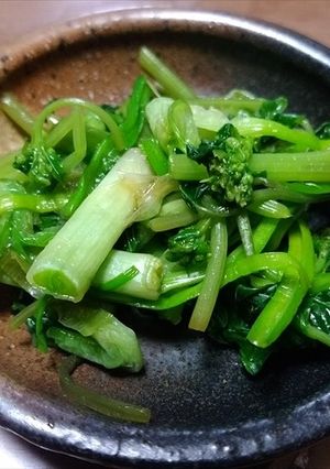 葉ワサビとノビルの簡単・醤油漬け・激旨！-レシピのメイン写真