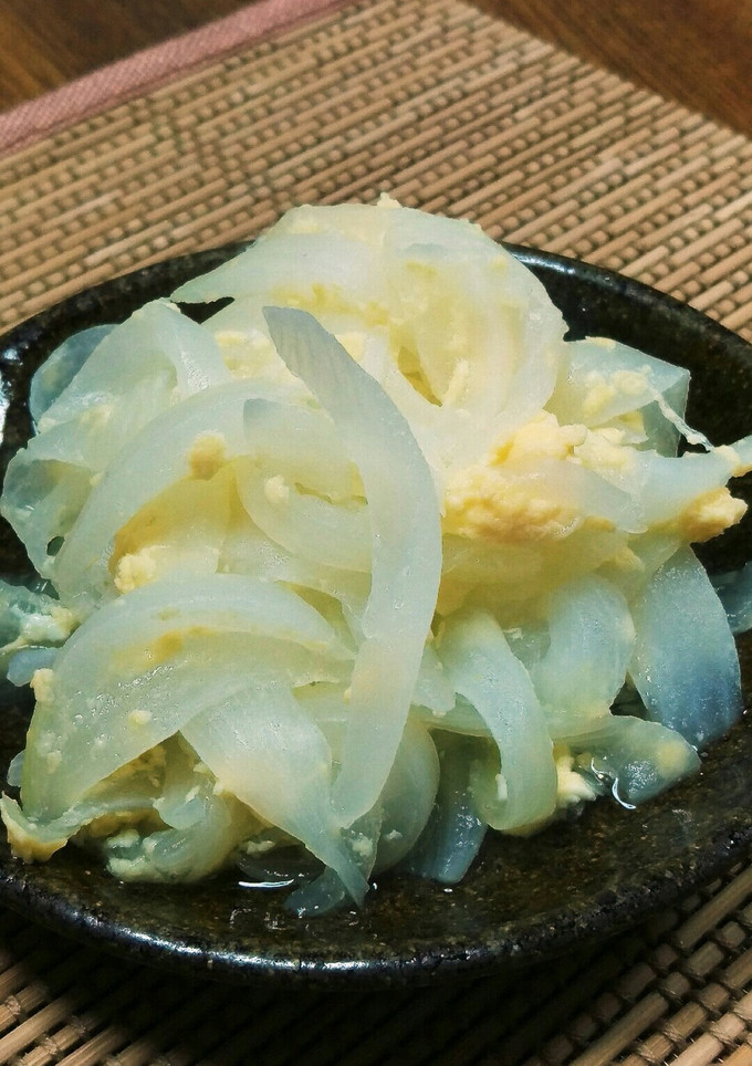 新玉ねぎの卵とじ-レシピのメイン写真