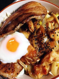 鶏胸肉1枚で4人分!かさ増し丼-レシピのメイン写真