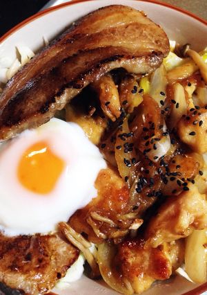 鶏胸肉１枚で4人分！かさ増し丼-レシピのメイン写真