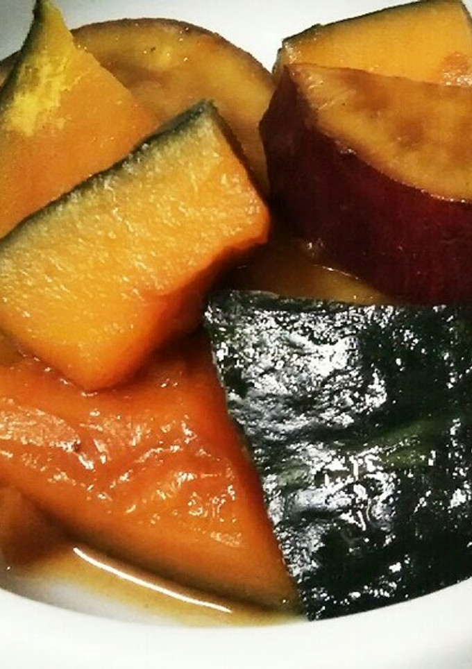 簡単！カボチャとさつまいもの煮物★-レシピのメイン写真