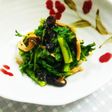 春菊としめじの海苔あえ